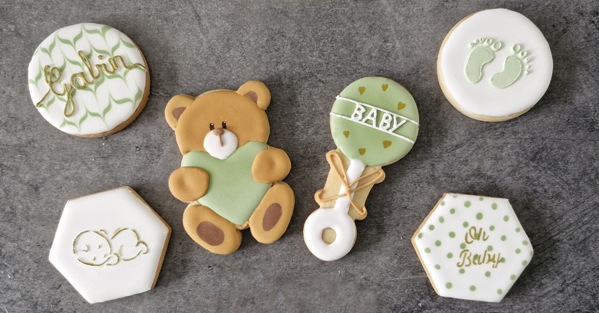 Biscuits décorés à la Glace Royale