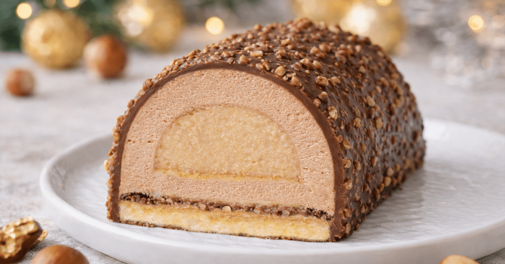 Bûche Ferrero Rocher