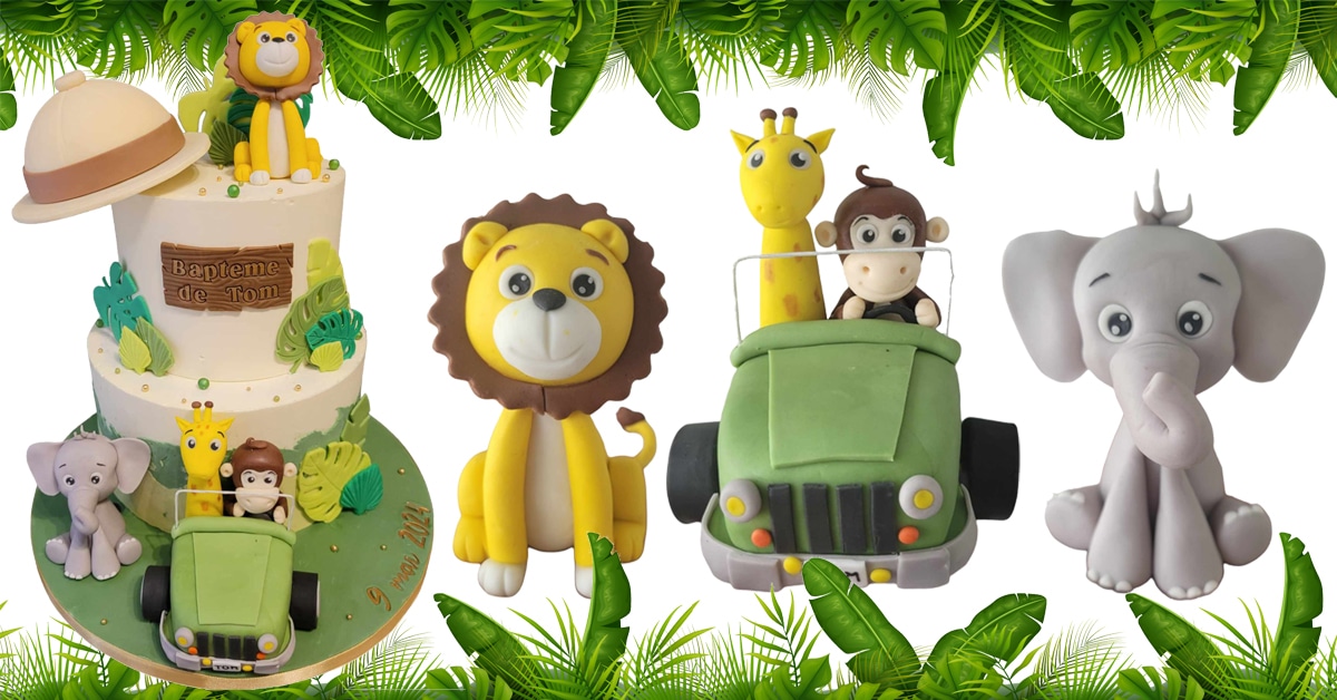 Modelage d'Animaux de Jungle et Safari