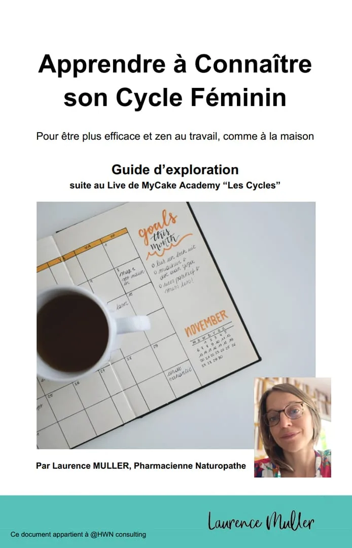 Couverture : Apprendre à connaître son Cycle Féminin