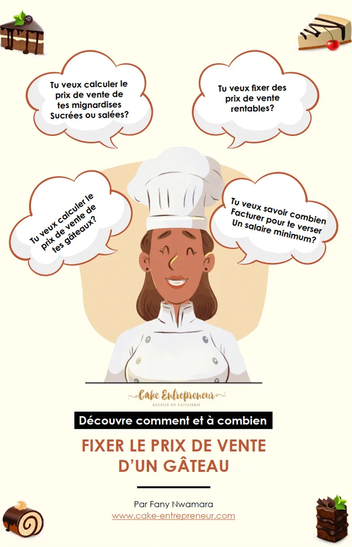 Couverture : Fixer le prix de vente d'un gâteau