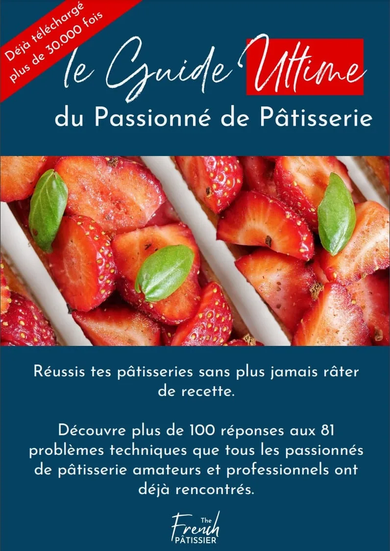 Couverture : Réussis des desserts de chef