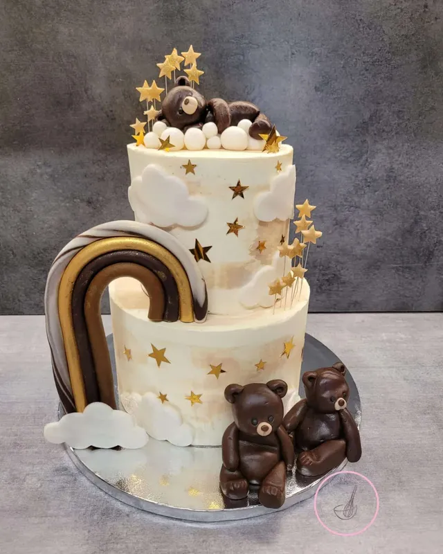 Gâteau Ourson Baby Shower