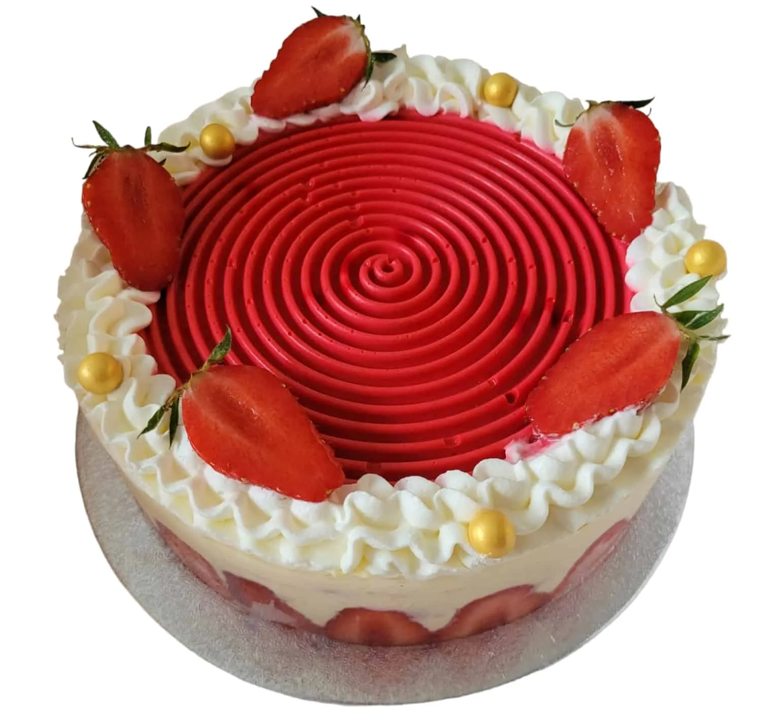 Le 1er fraisier de la saison