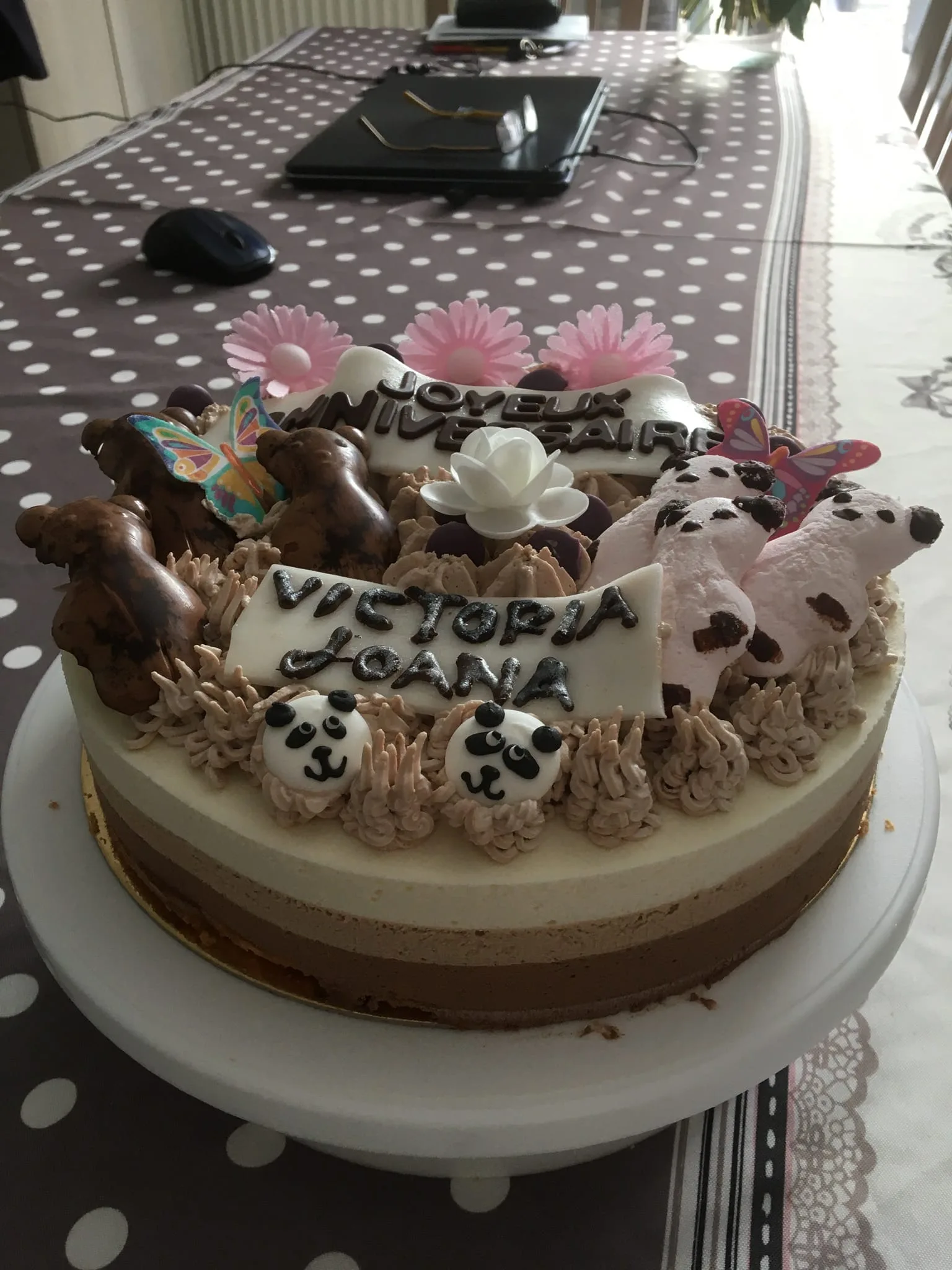 Bavarois 3 chocolat