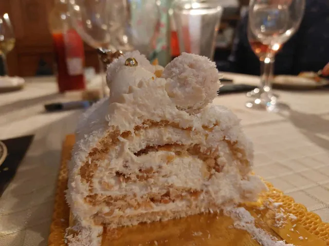 Buche roulée façon Raffaello