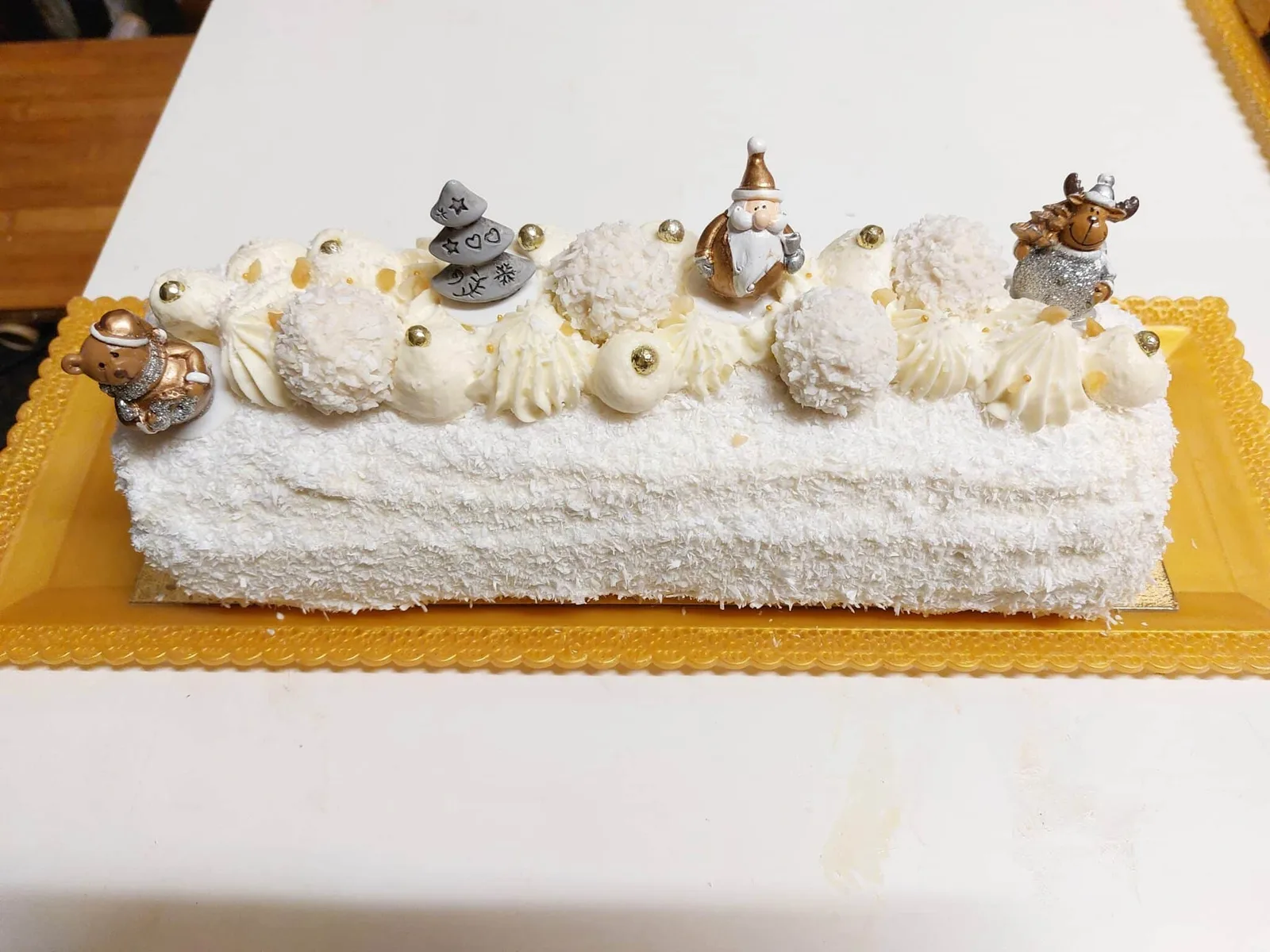 Buche roulée façon Raffaello