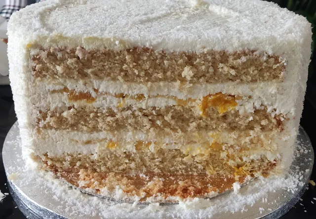 Cake Design Coco mangue / Kinder maxi