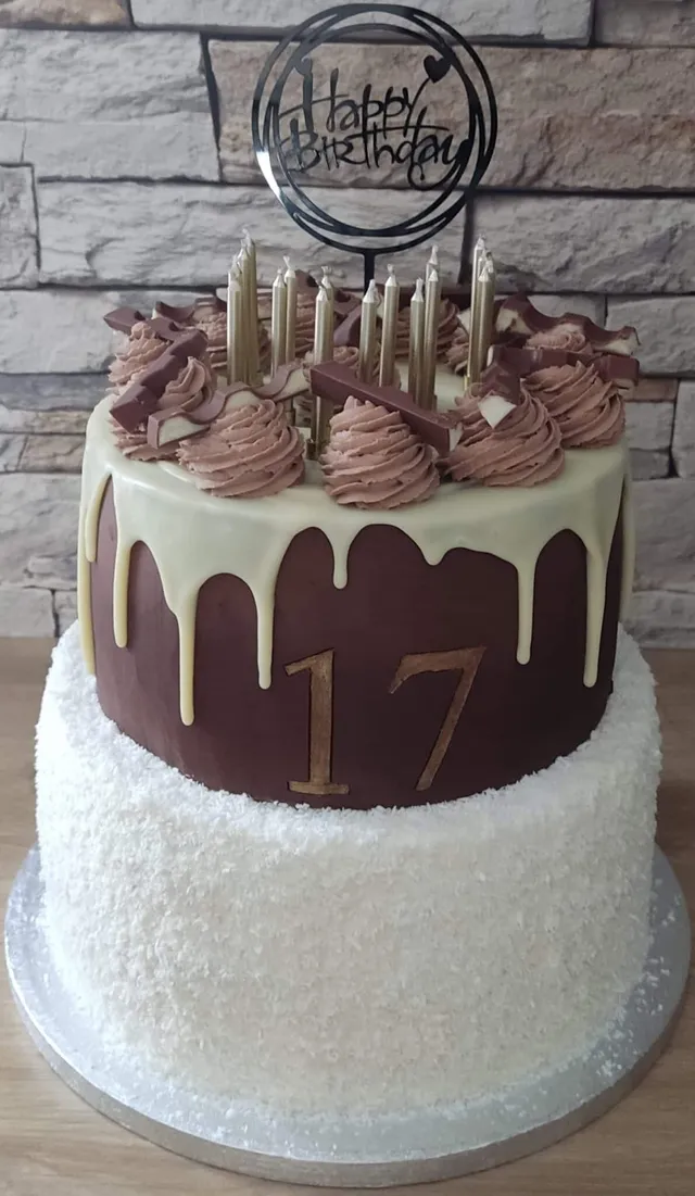 Cake Design Coco mangue / Kinder maxi