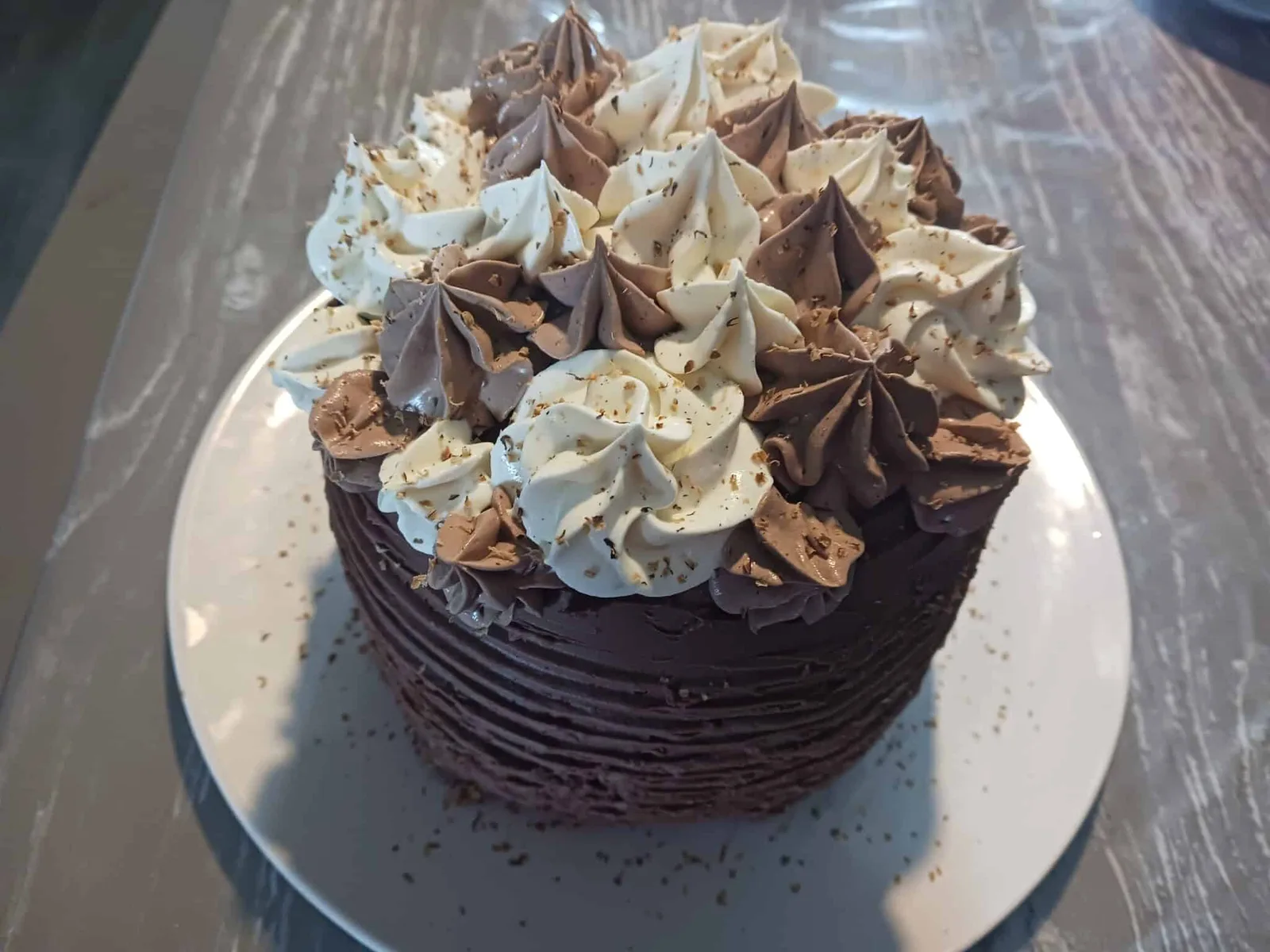 Layer cake 3 chocolat