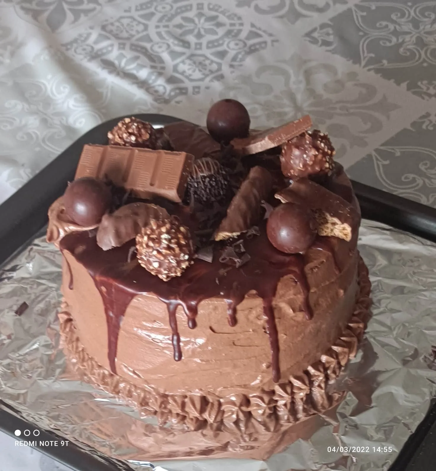 Layer cake tout chocolat