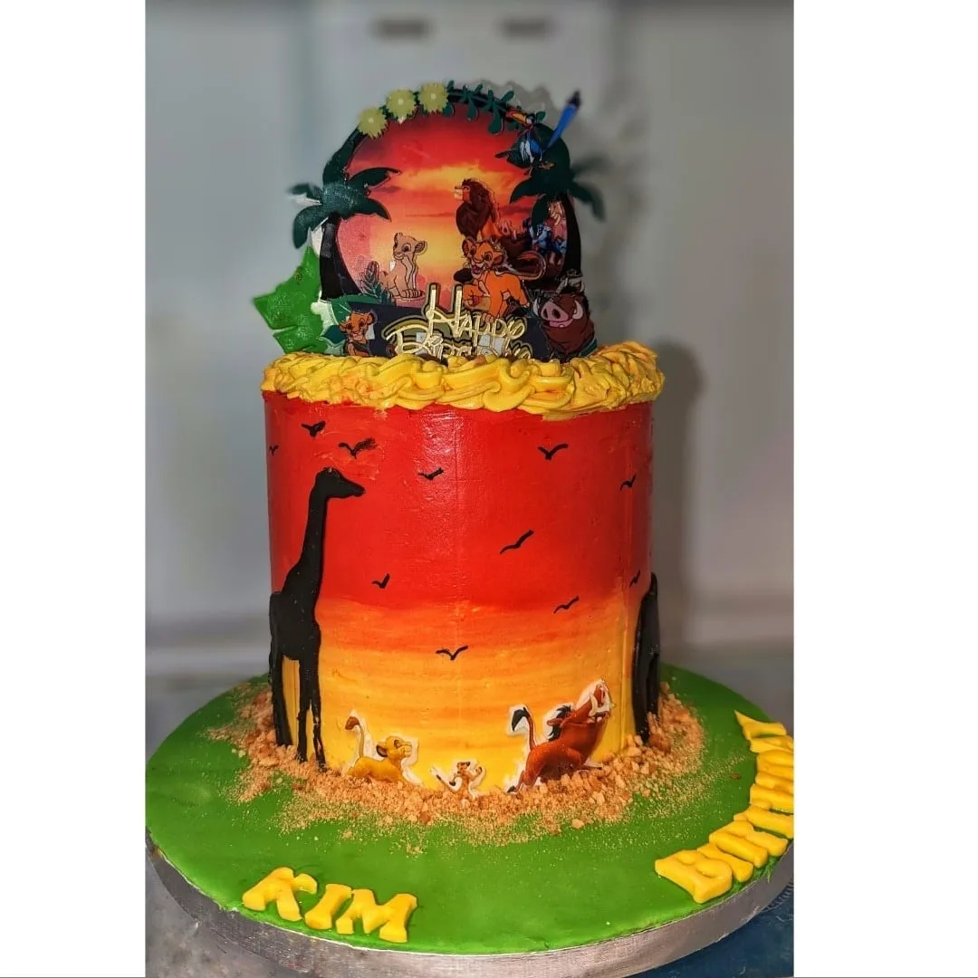 cake le roi lion