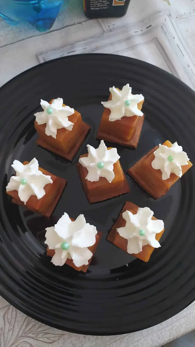Cube de tarte tatin
