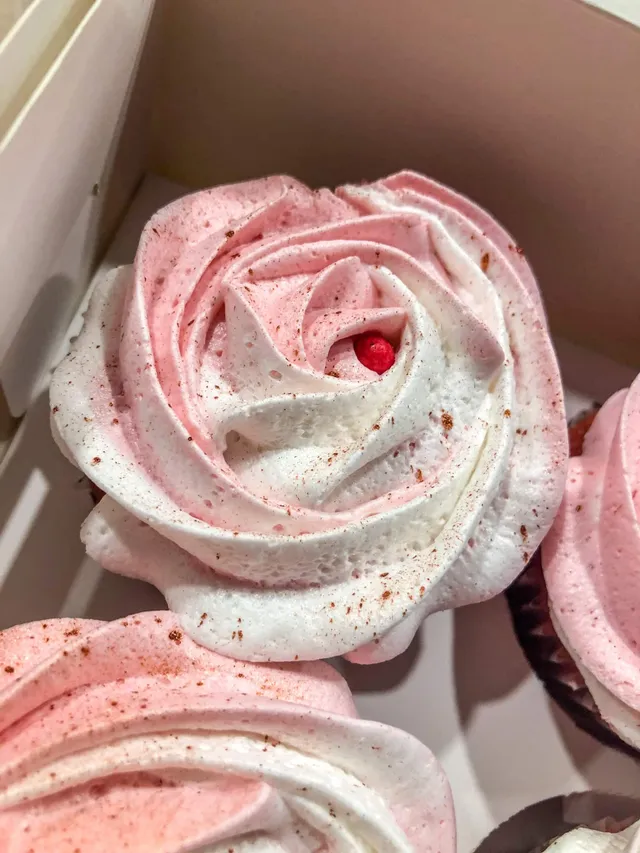 Cup cake Fraise