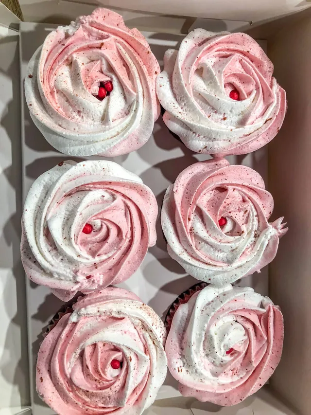 Cup cake Fraise