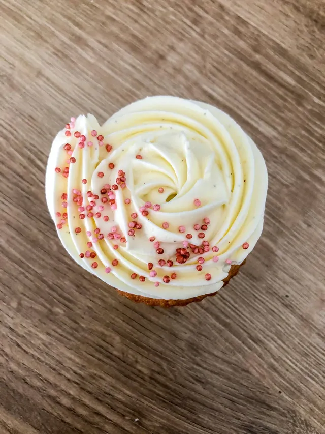 Cup cake tout vanille