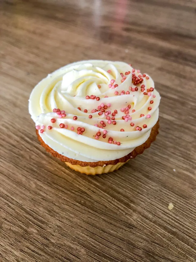 Cup cake tout vanille