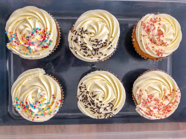Cup cake tout vanille