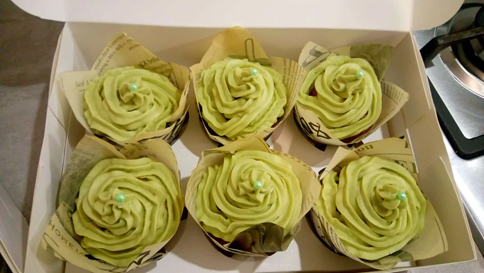 cupcake matcha