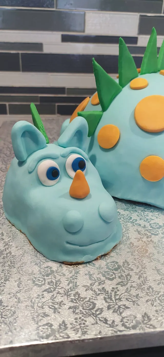 Gâteau dinosaure