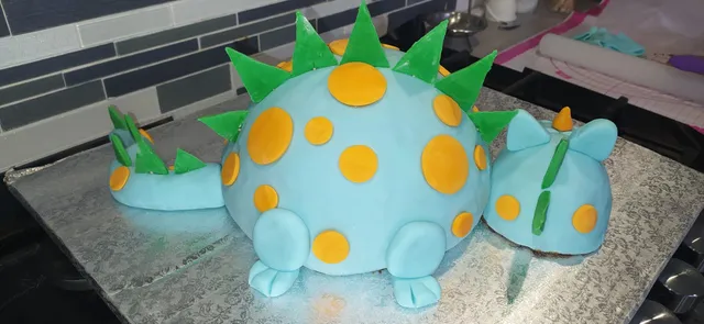 Gâteau dinosaure