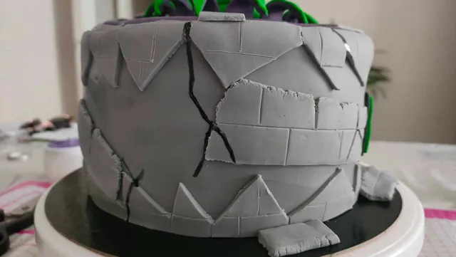 Gâteau hulk