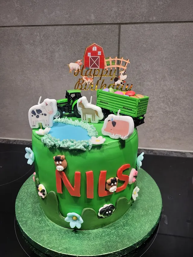 Gâteau les animaux de la ferme