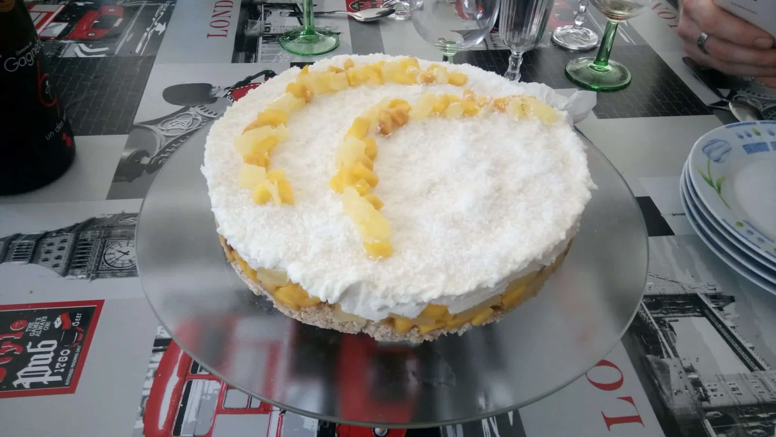 gateau mangue coco