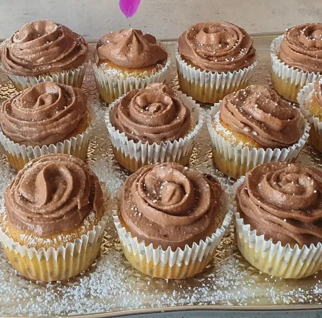 ☆ MUFFINS VANILLE - NUTELLA/MASCARPONE ☆