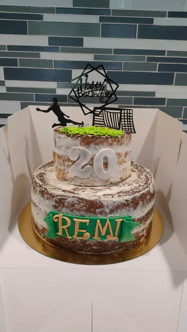 Naked cake fève tonka