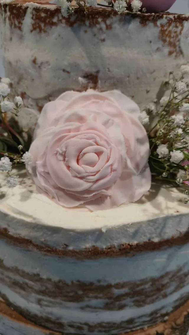 Naked cake fève tonka