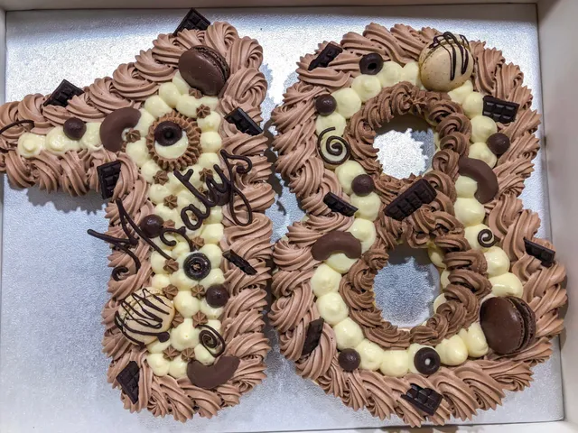 Number cake choco Nutella