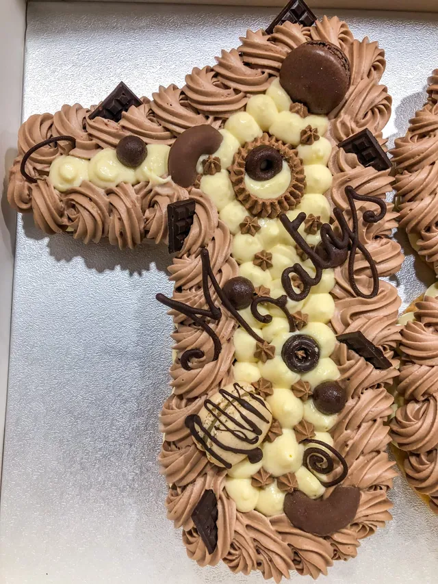Number cake choco Nutella