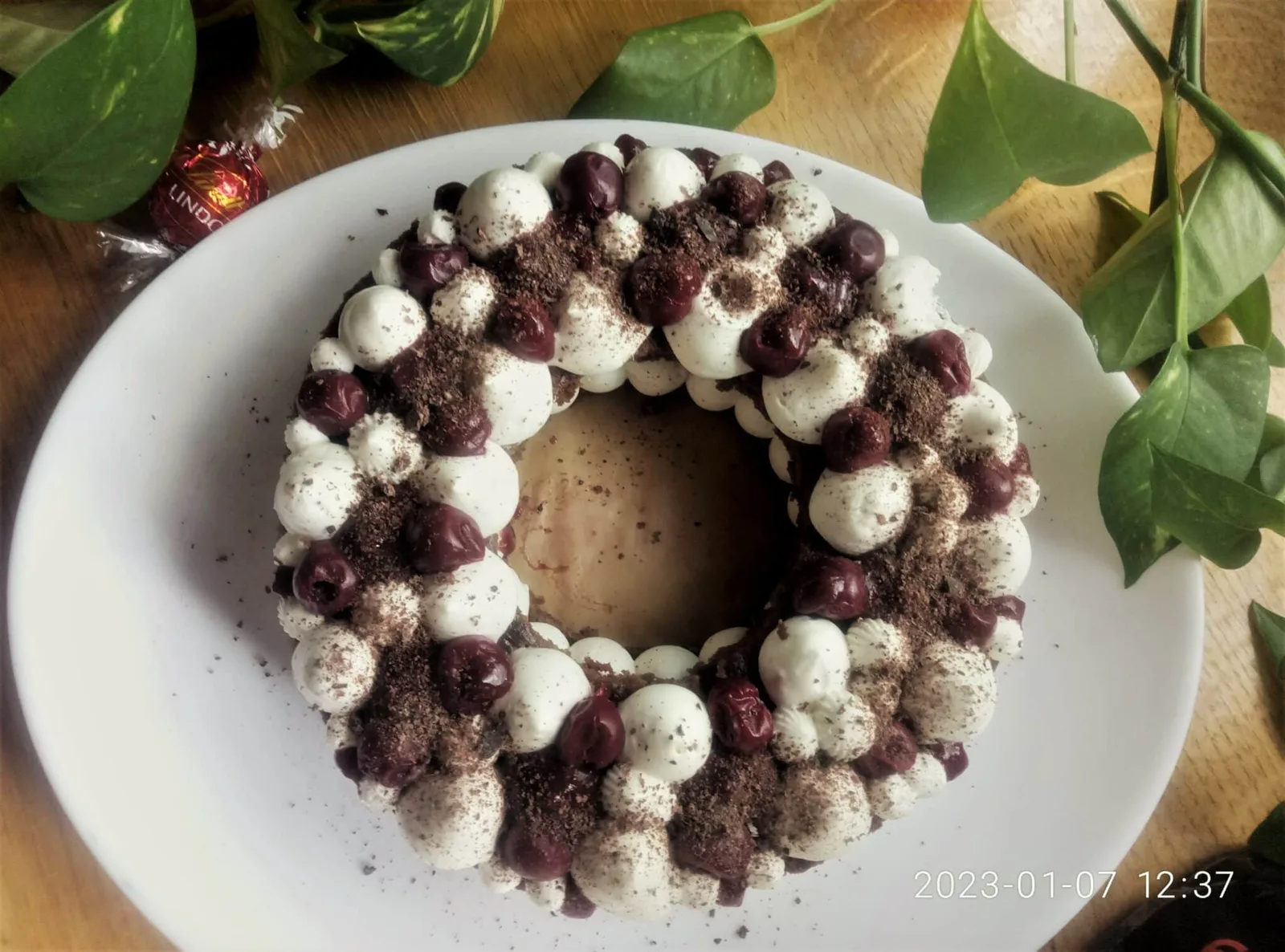 number cake foret noire