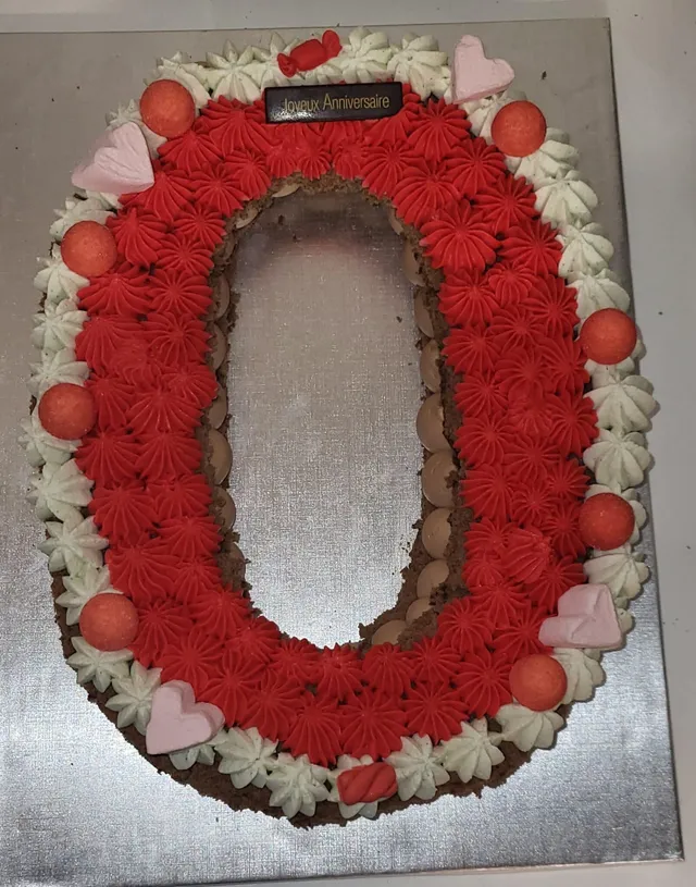 NUMBER CAKE THEME DRAPEAU ITALIEN