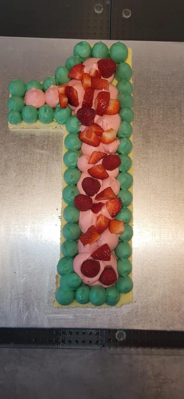 NUMBER CAKE THEME DRAPEAU ITALIEN
