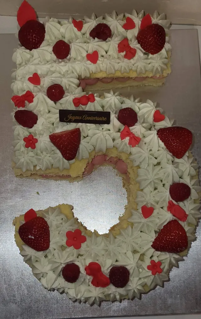 NUMBER CAKE THEME DRAPEAU ITALIEN