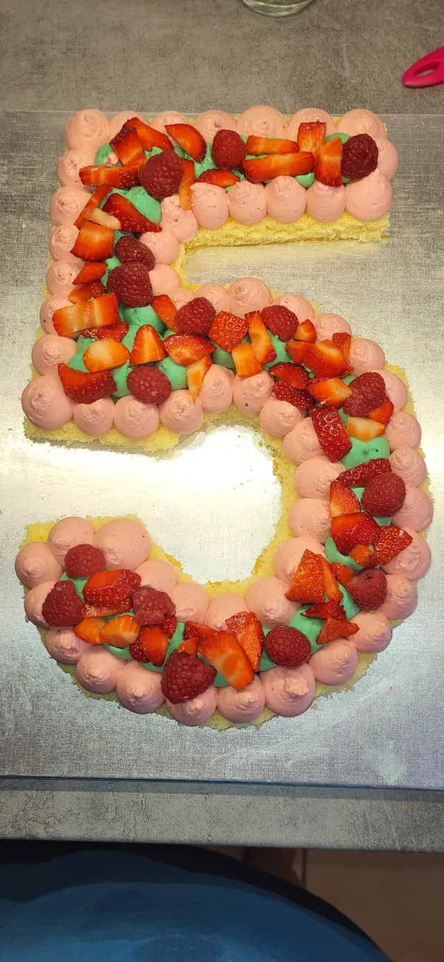 NUMBER CAKE THEME DRAPEAU ITALIEN