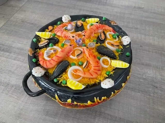 Paëlla trompé l oeil