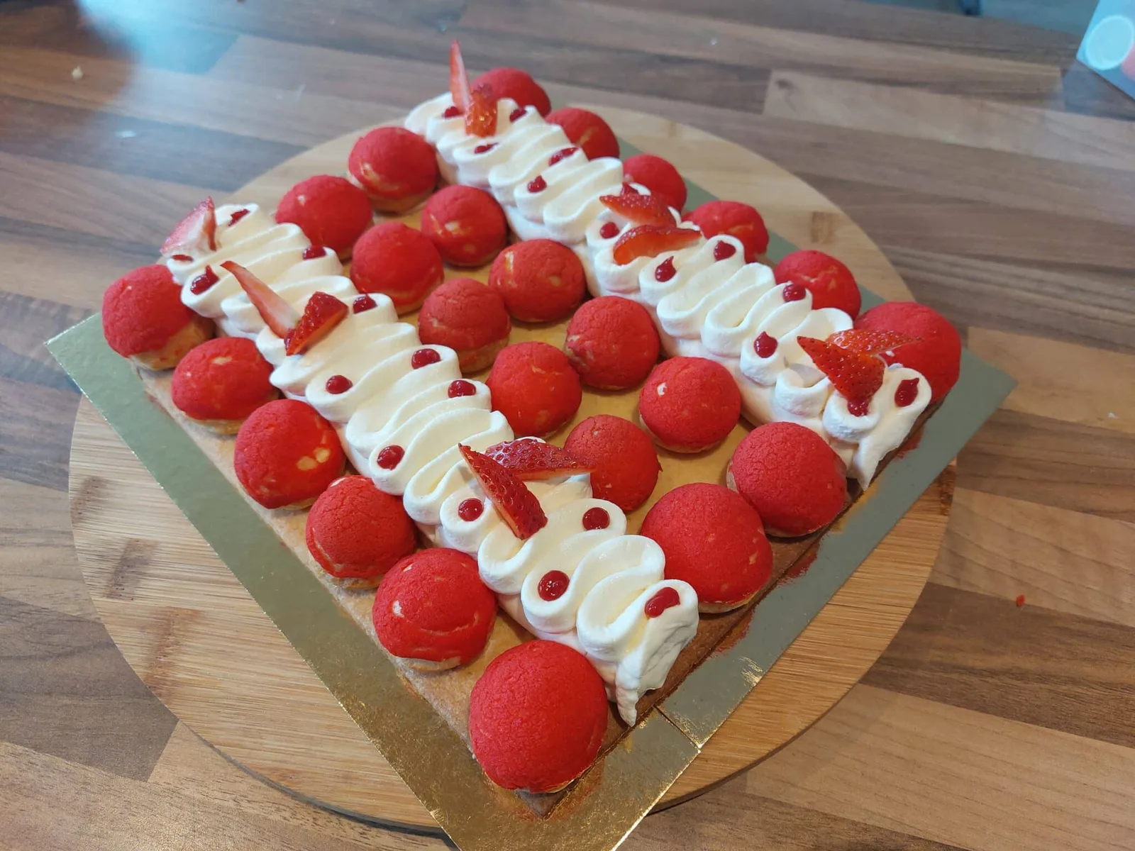 St-Honoré à la fraise