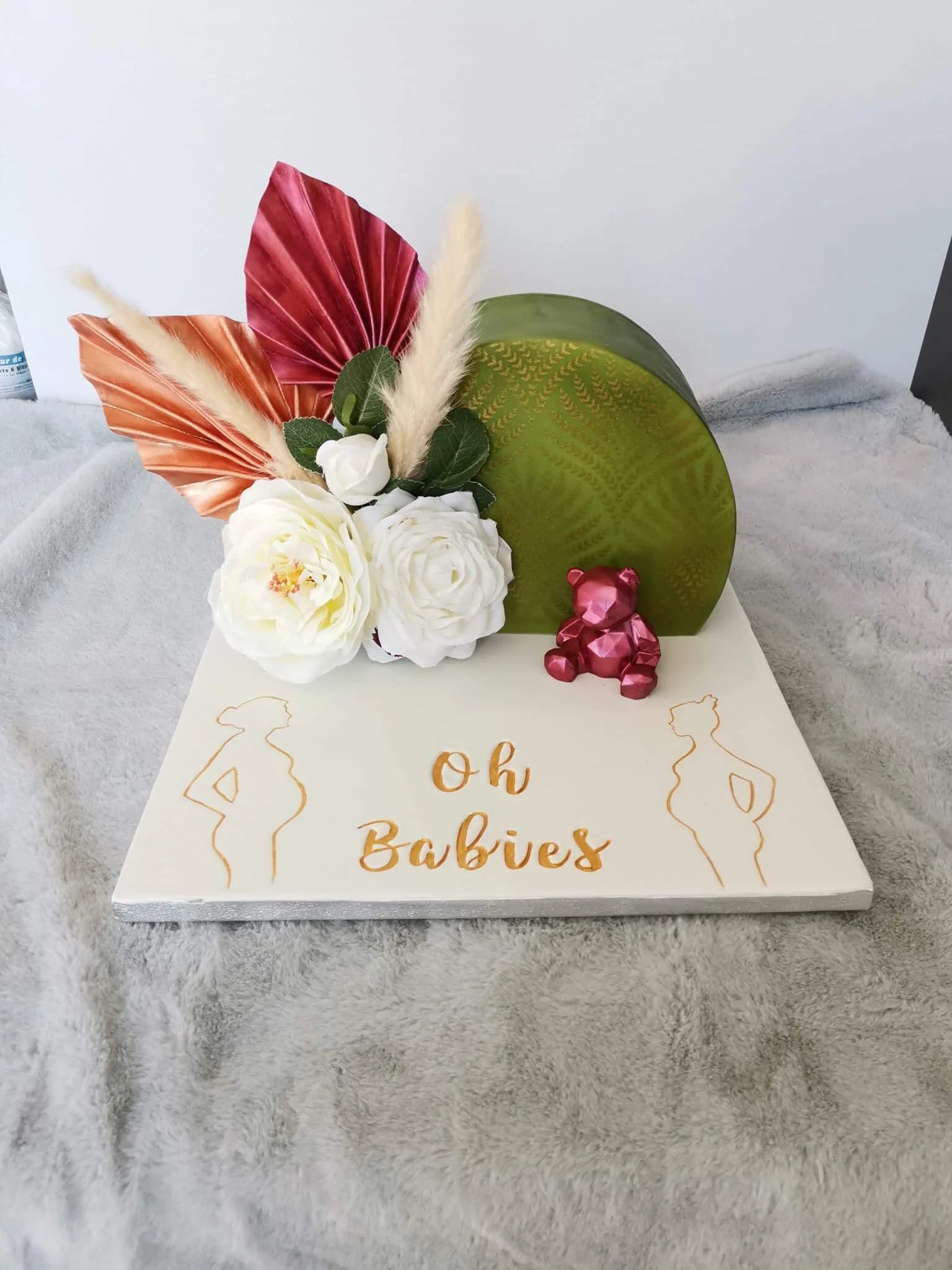 Arch cake babyshower