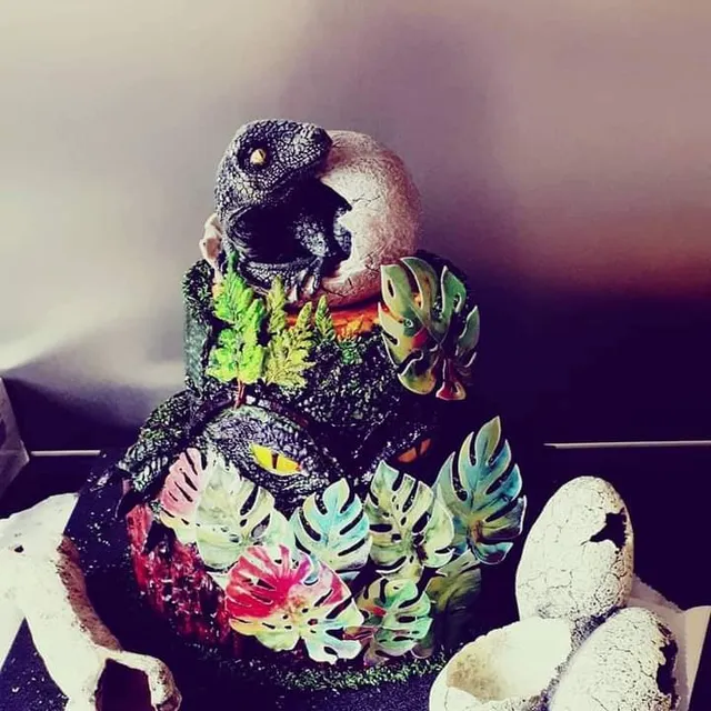 Cake design Dinosaure