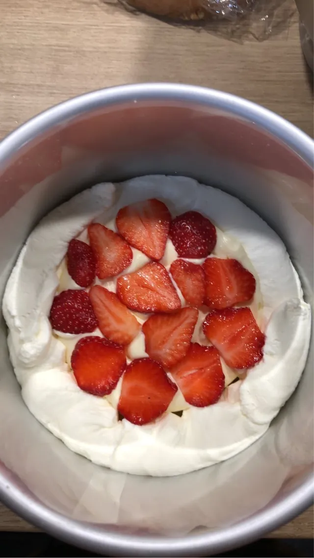Cake design fraises 🍓