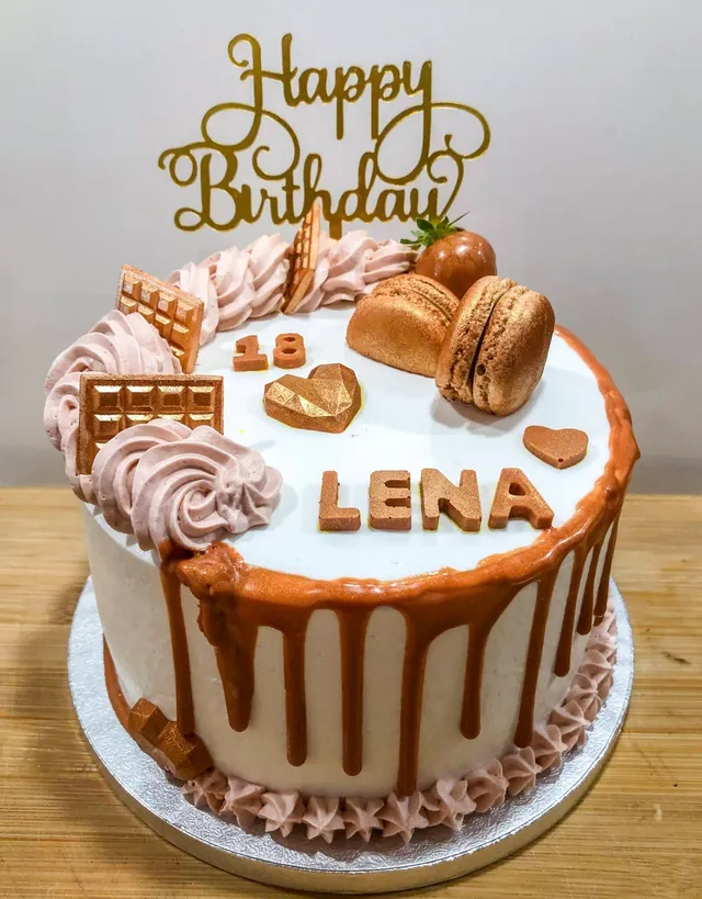 Cake design Fruits rouges
