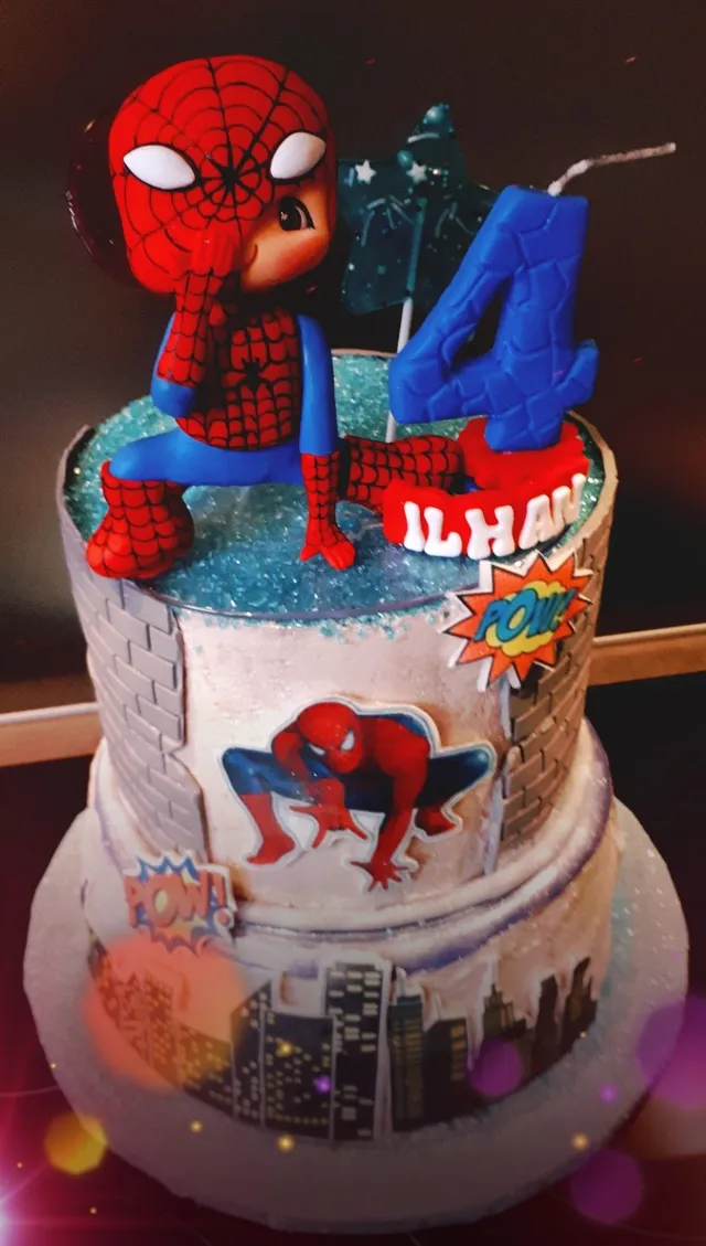 Cake design Spiderman