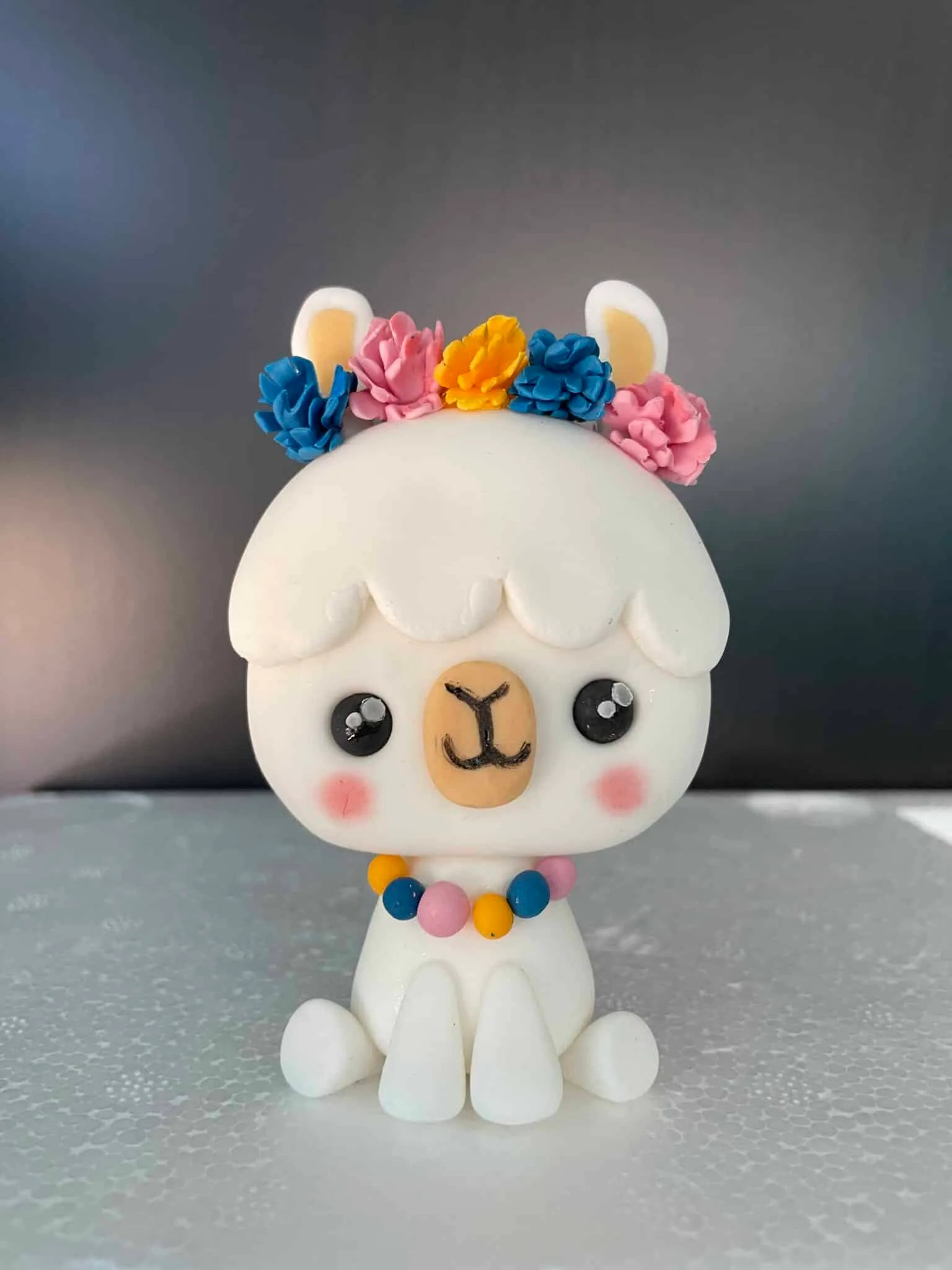 Cake topper en Gumpaste