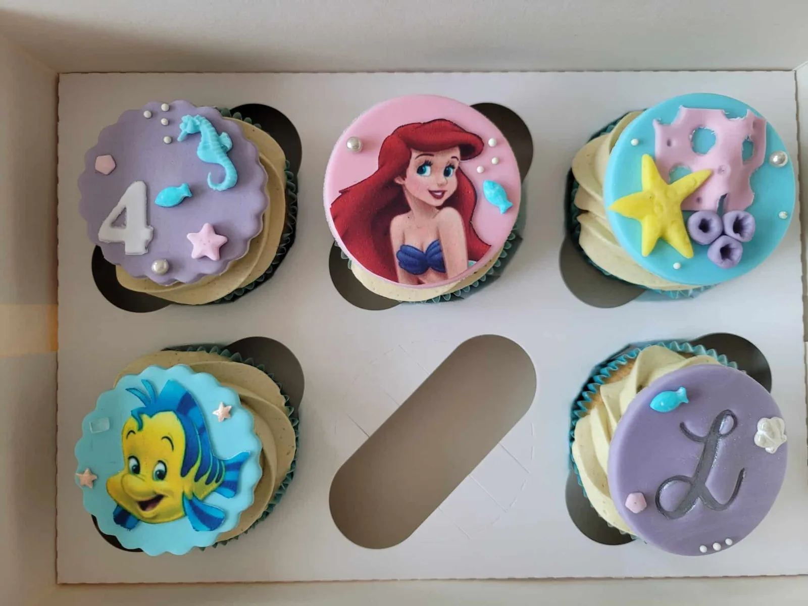 Cupcakes Petite Sirène