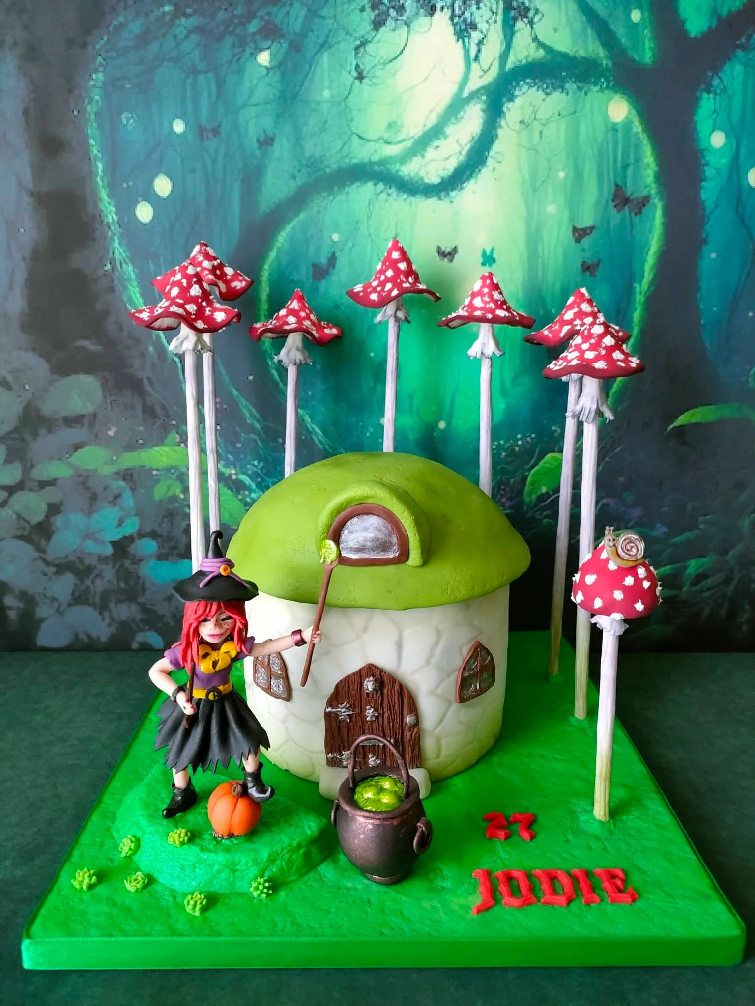 Gâteau sorcière