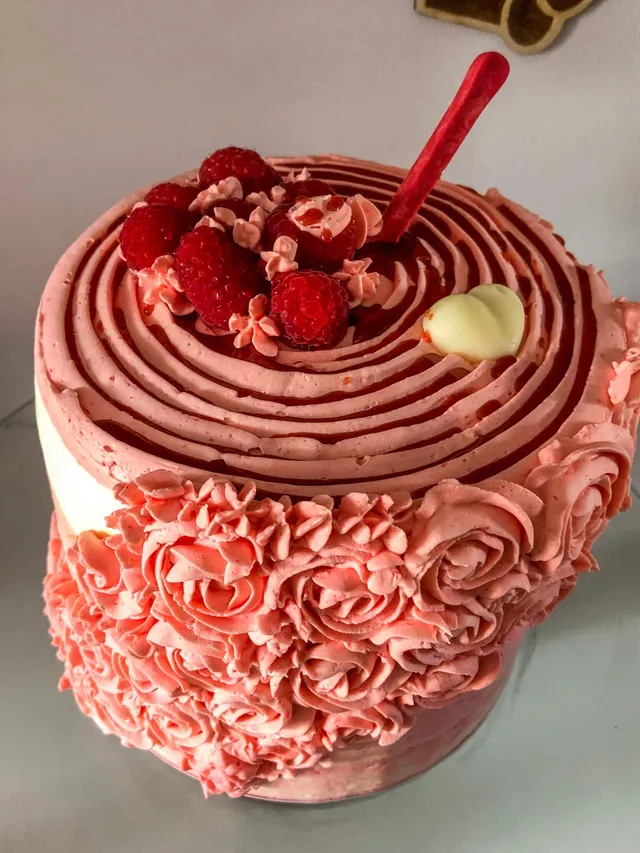 Layer cake Chocolat Framboise