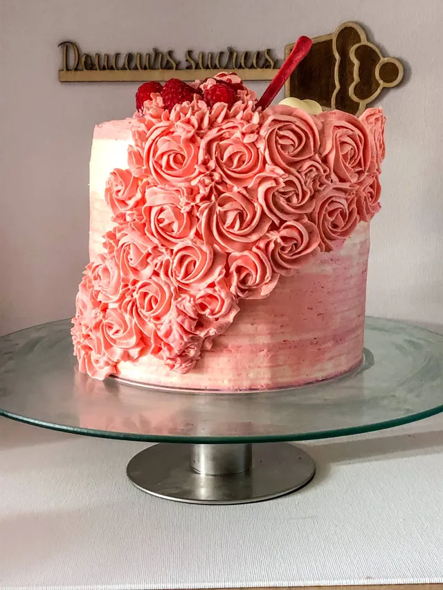 Layer cake Chocolat Framboise